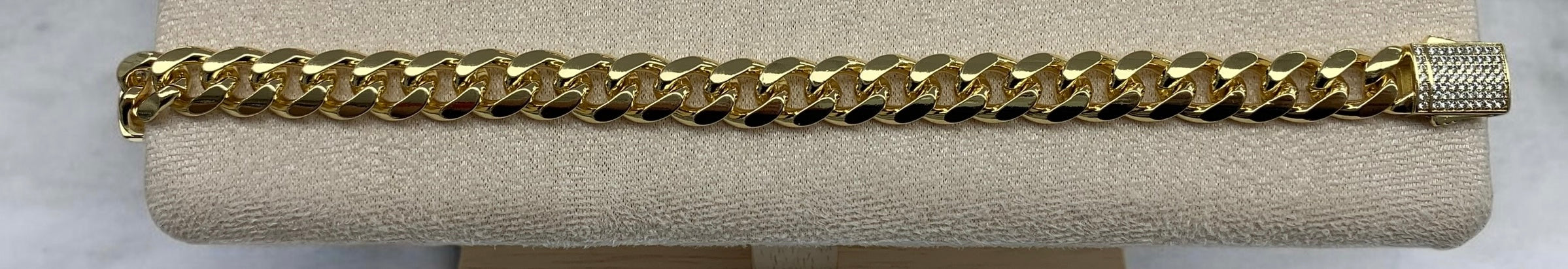 Gold Colored Cuban Bracelet