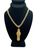 Gold Colored Chain With Pendant
