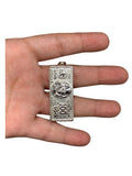 Silver Colored Double Finger Ring