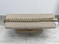 Gold Colored Cuban Diamond Stimulate Bracelet